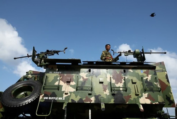 Quân đội Sri Lanka diễu binh phô diễn sức mạnh ảnh 8